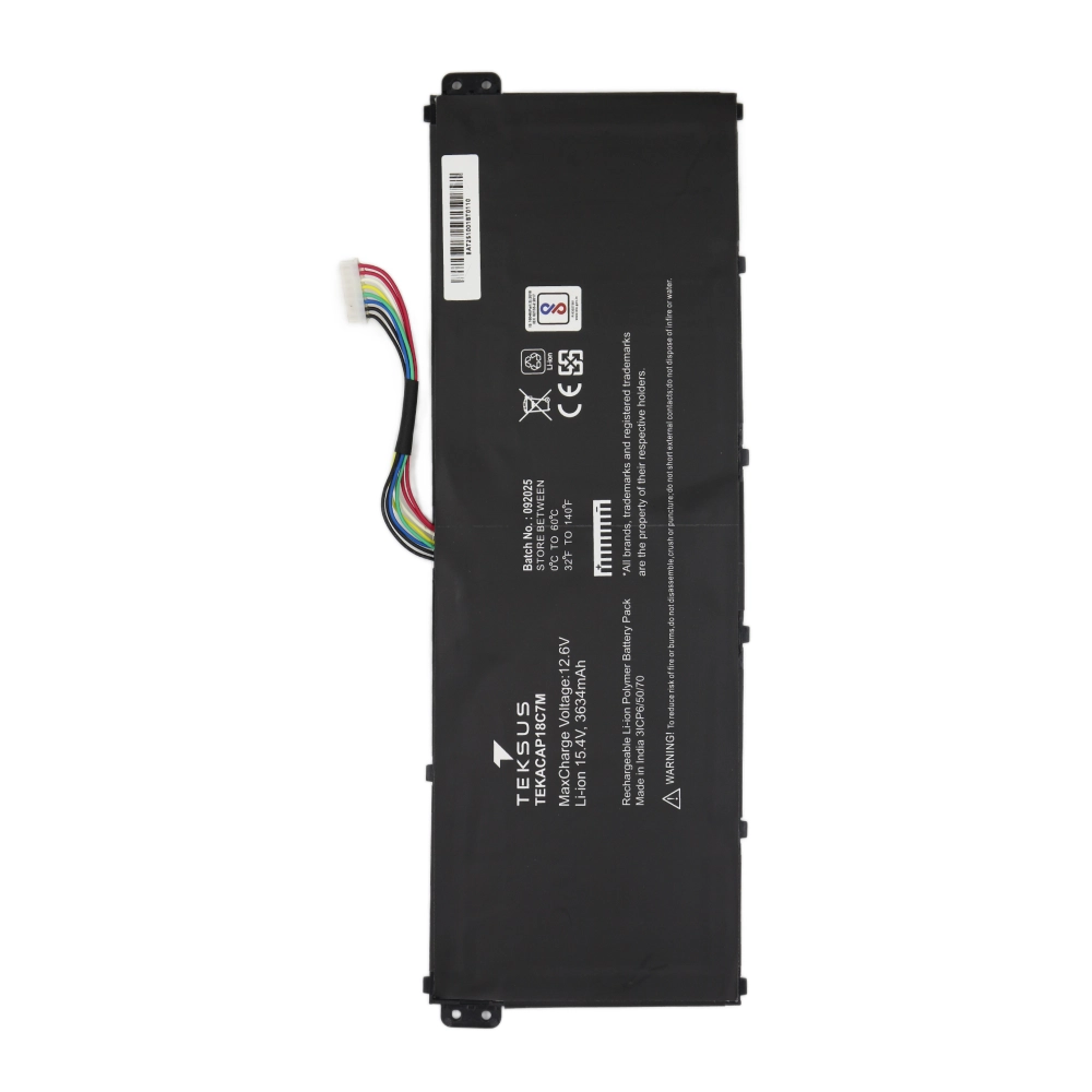 Teksus Laptop Battery Compatible For Acer Aspire SF313 | AP18C7M view 3